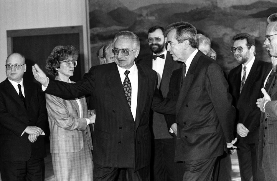 Susret Mocka i Tuđmana u siječnju 1992. u Vili Zagorje u Zagrebu