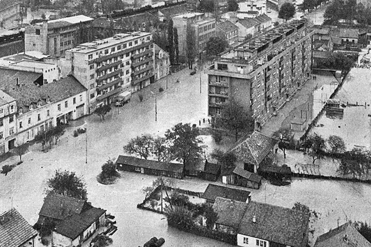 Poplava u Zagrebu 1964.