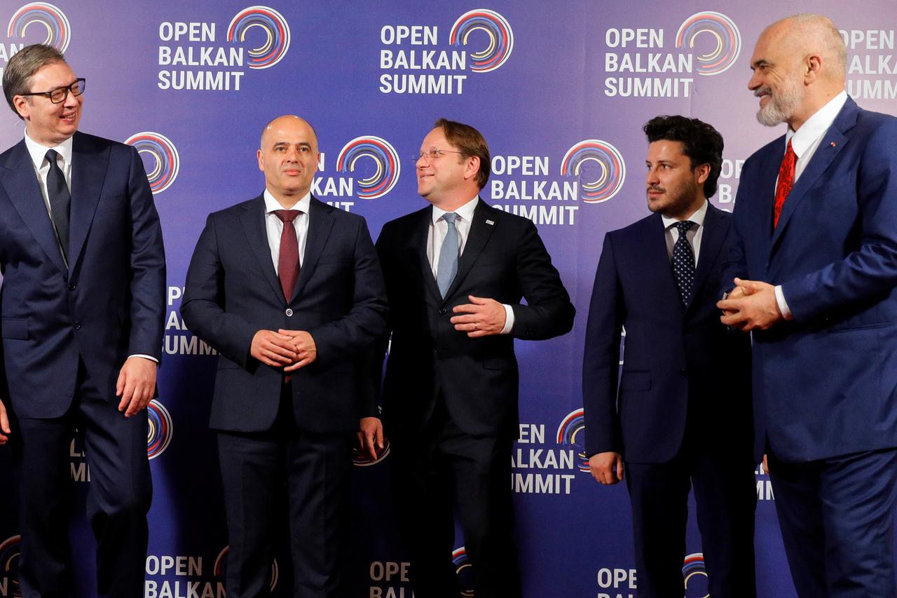 Open Balkan Summit meeting in Ohrid