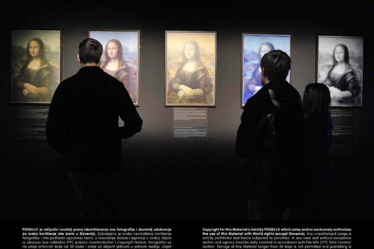 '18.02.2013., LJubljana, Slovenija - Otvorena izlozba Leonarda Da Vincija koja otkriva sve strane renesansnog genija od izumitelja do umjetnika. Photo: Anze Petkovsek/Zurnal24/PIXSELL'