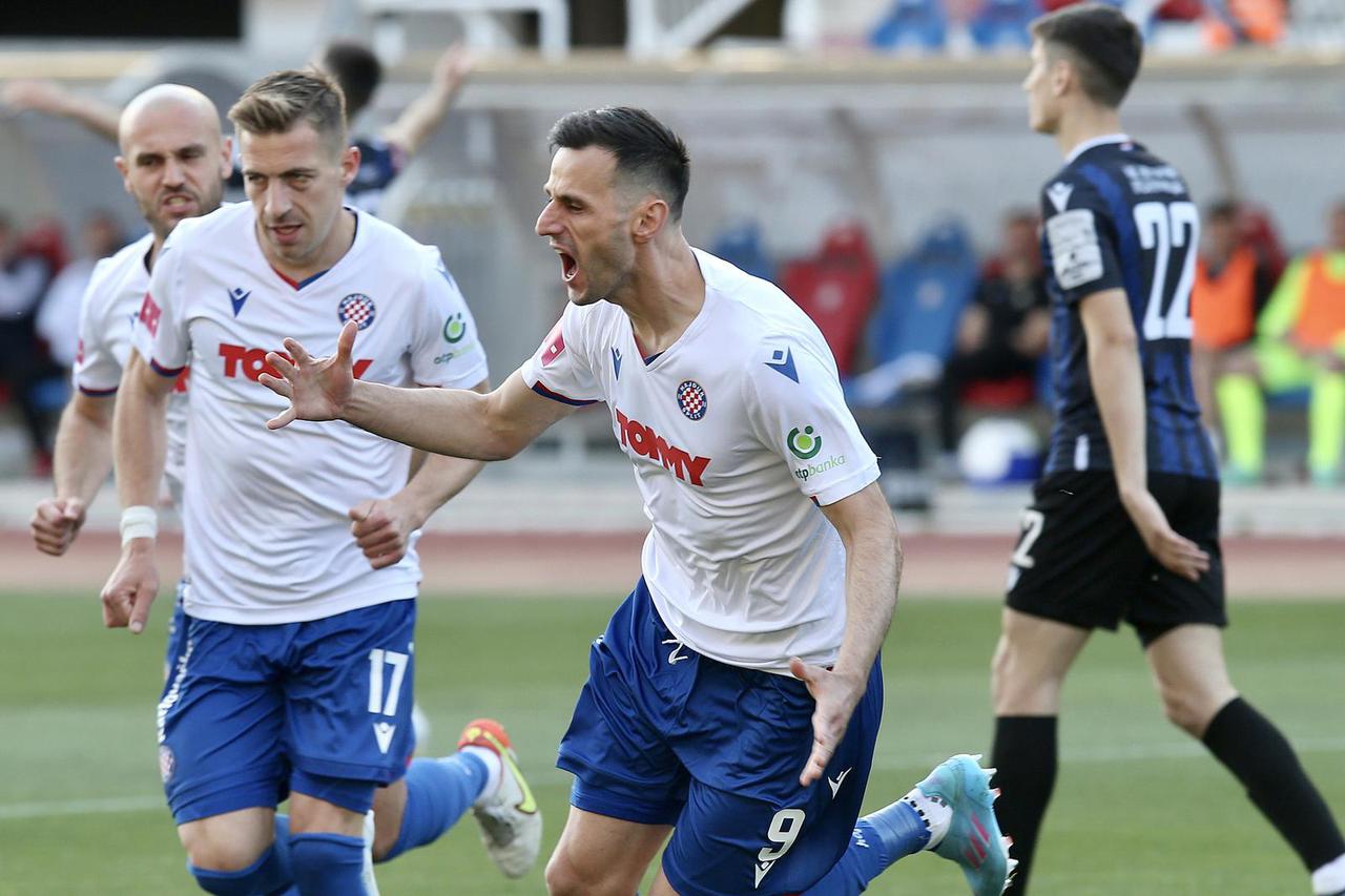 Split: Hajduk i Hrvatski dragovoljac sastali se u 33. kolu HT Prve HNL