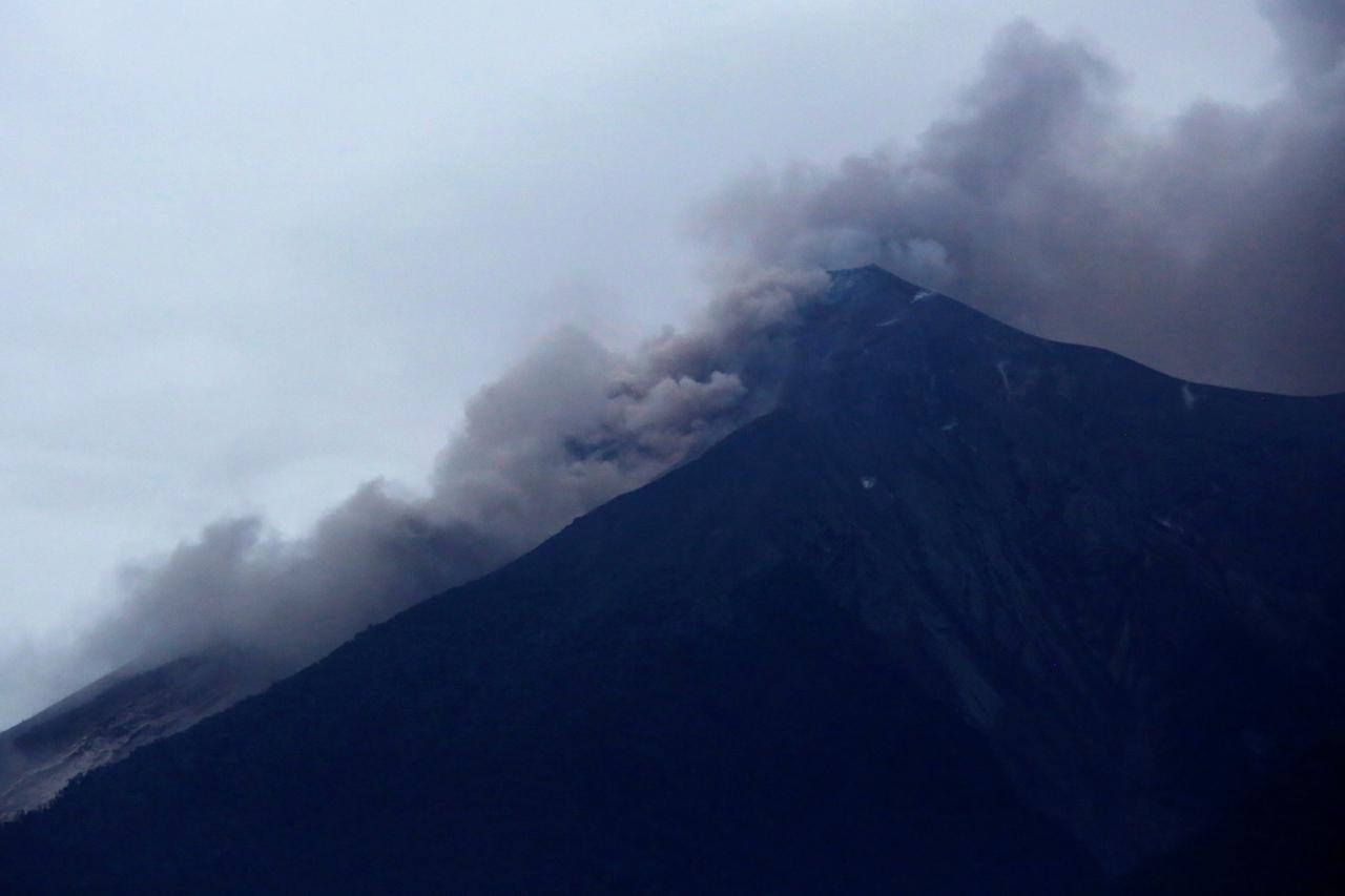 erupcija vulkana Fuego
