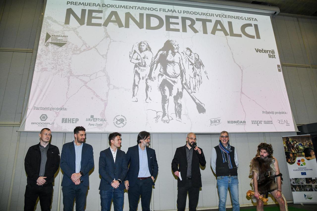 Krapina: Premijera filma "Neandertalci"