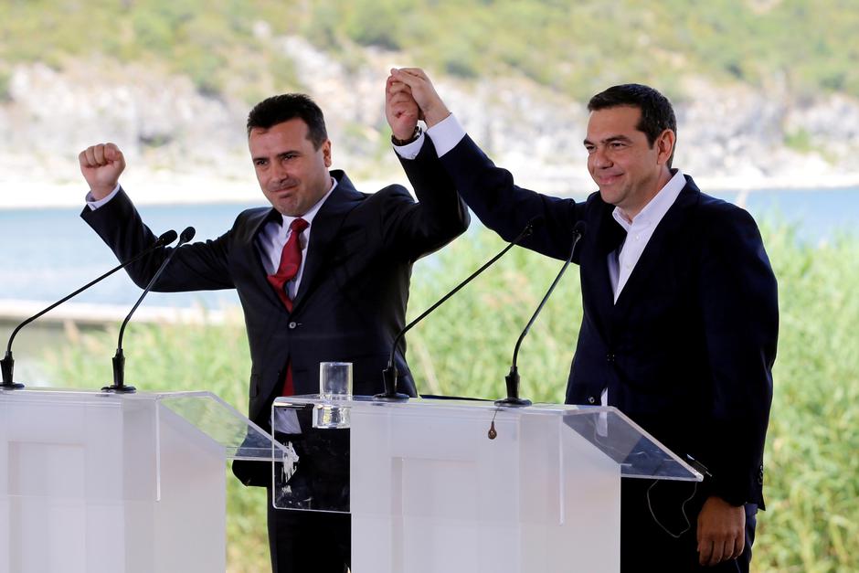 Zoran Zaev i Alexis Tsipras