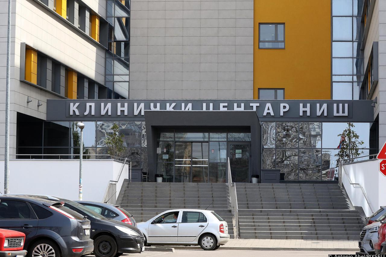 The Building of Clinical Center Nis. 
Zgrada Klinickog centra Nis.