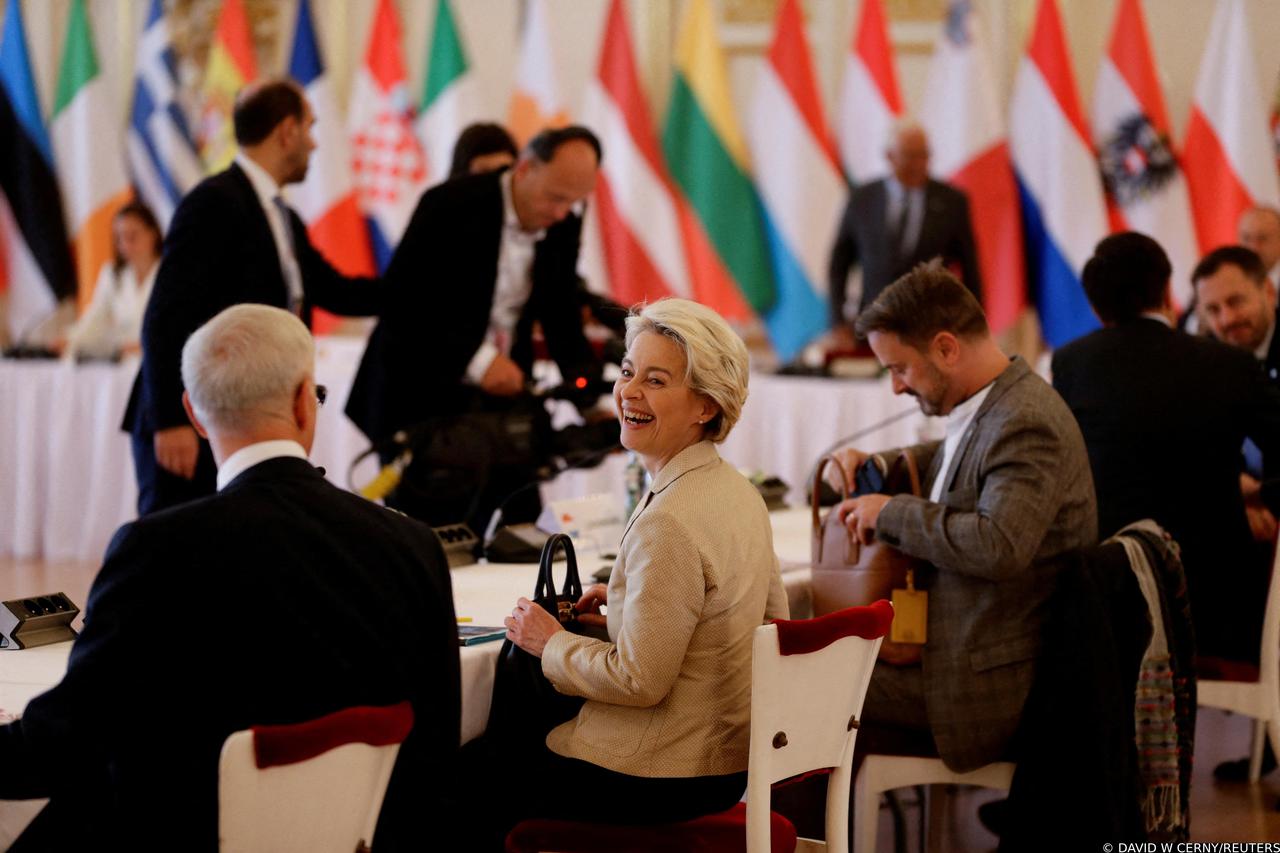 FILE PHOTO: Leaders of EU and neighbouring countries meet in Prague