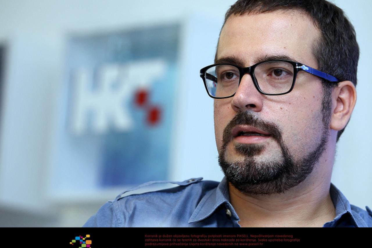 '17.07.2012., Zagreb - Domagoj Novokmet, novi ravnatelj HRT-a.  Photo: Goran Stanzl/PIXSELL'