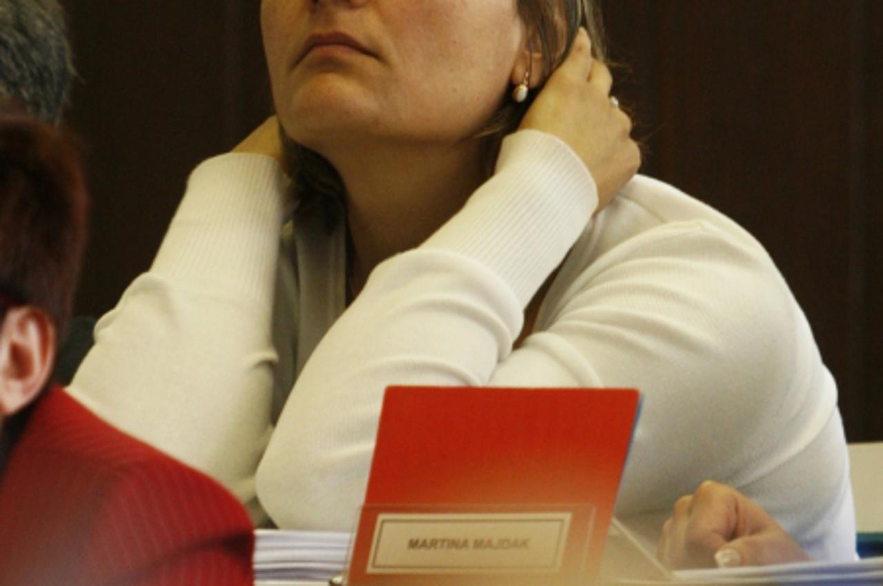 \'15.03.2010., Koprivnica - Helga Jug, SDP-ova clanica Zupanijske skupstine Koprivnicko-krizevacke zupanije.  Photo: Marijan Susenj/PIXSELL\'