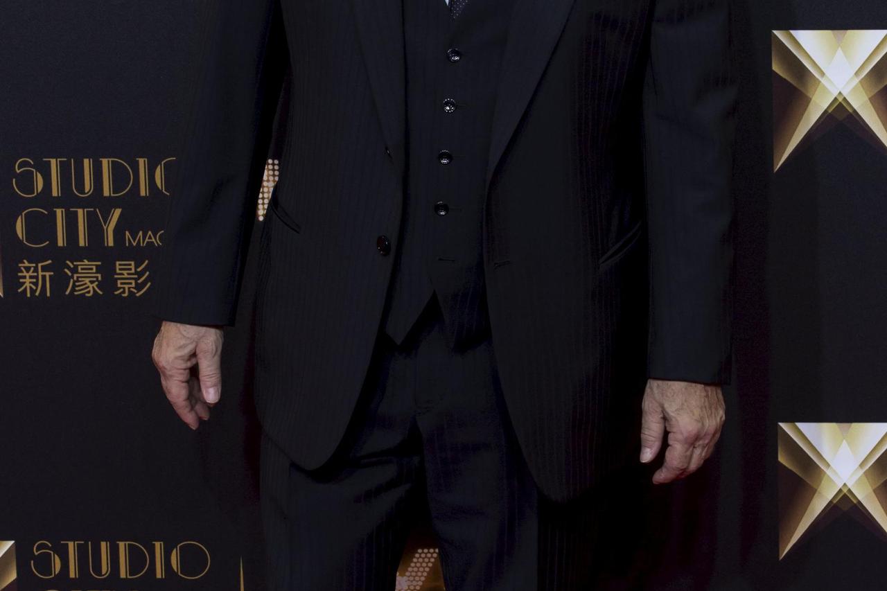 U.S. director Martin Scorsese poses on the red carpet before the opening ceremony of Studio City and the premiere of the short film 