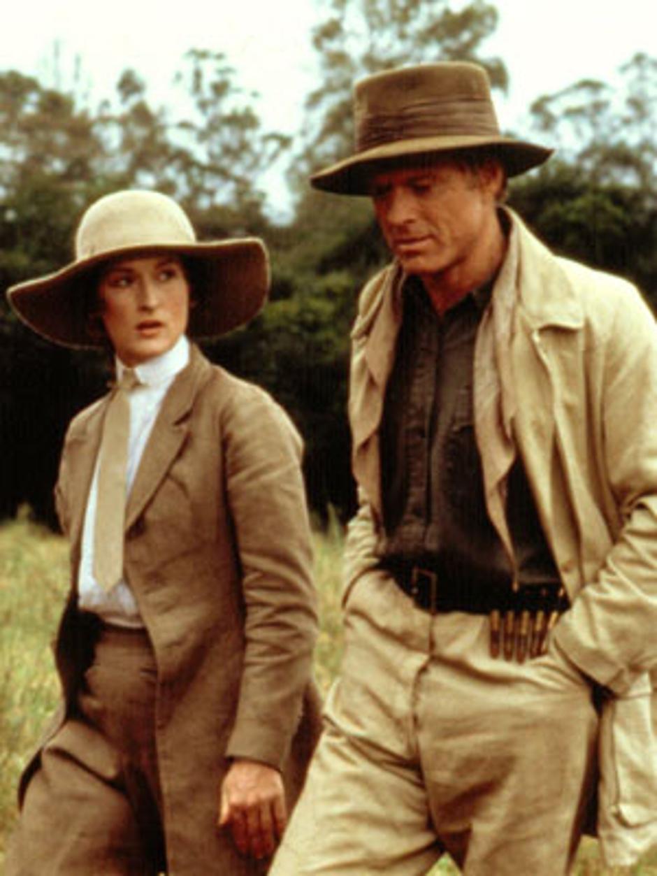 'OUT OF AFRICA, Michael Kitchen,  Meryl Streep, Robert Redford, 1985. (c) MCA/Universal: Courtesy Everett Collection.'