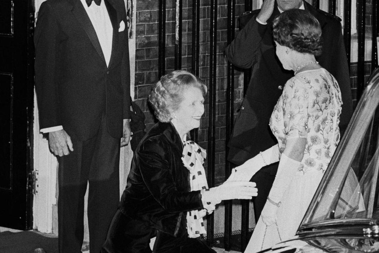 Margaret Thatcher i kraljica Elizabeth II