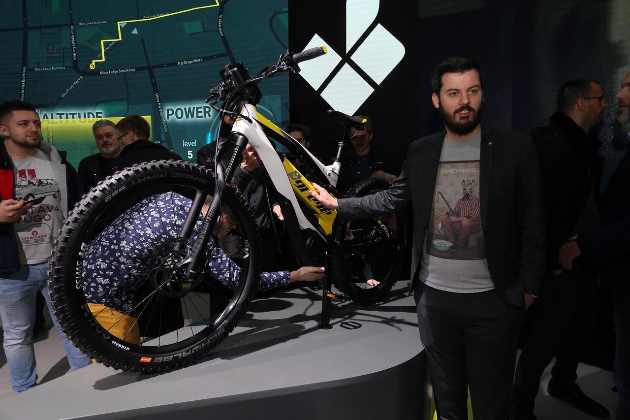 Zagreb: Mate Rimac predstavio novi električni bicikl Greyp G6