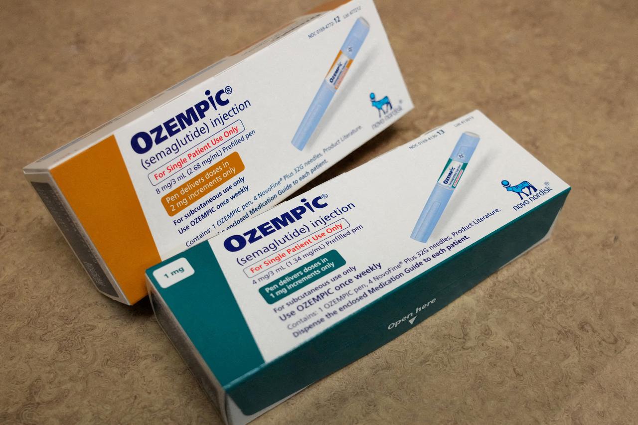 FILE PHOTO: Ozempic is displayed in a pharmacy in Provo