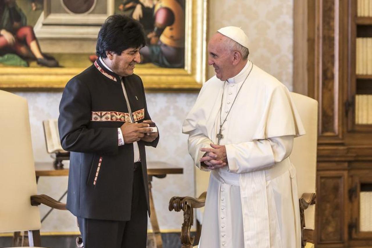 Papa Franjo primio predsjednika Bolivije Evu Moralesa