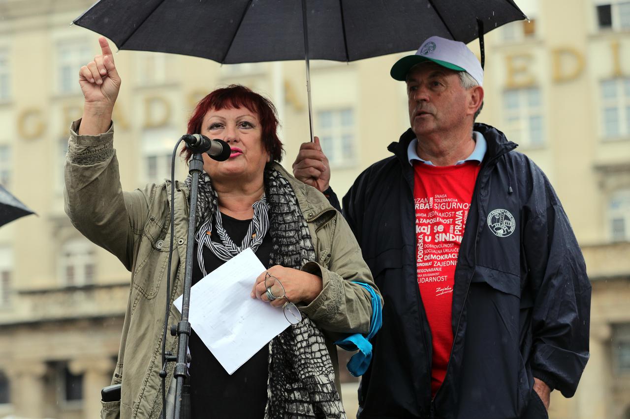 Šefica sindikata umirovljenika Jasna Petrović već je prosvjedovala zbog cenzusa