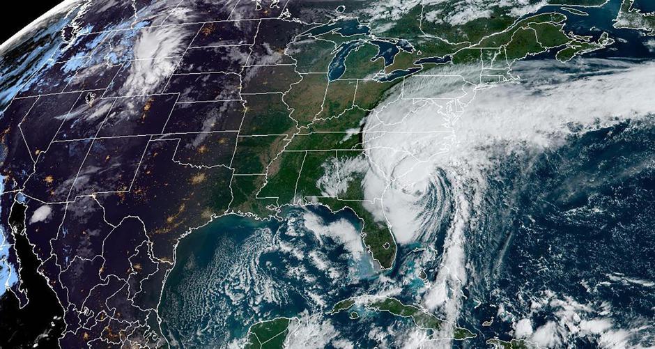 NOAA Satellite image of Hurricane Ian