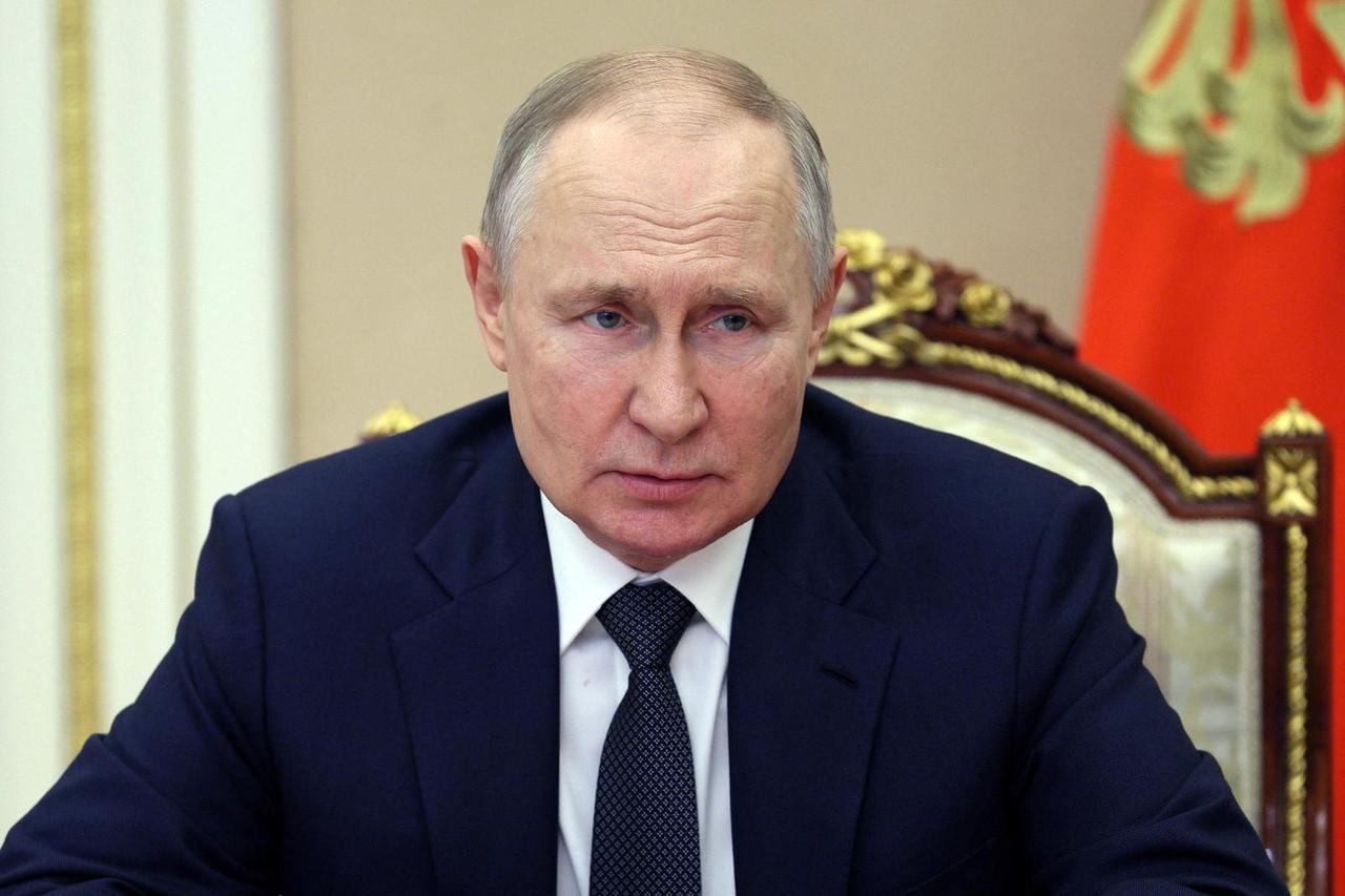 Russian President Putin chairs Security Council meeting in Moscow