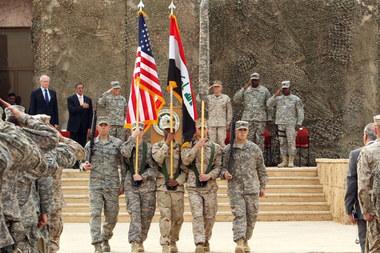 Irak - ceremonija završetka rata