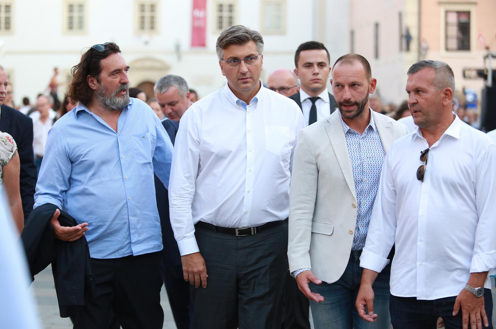 Premijer Andrej Plenković posjetio je varaždinski Špancirfest...