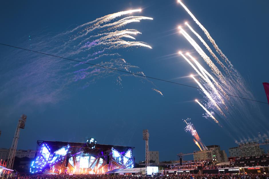 Spllit: Vatromet za kraj festivala Ultra 