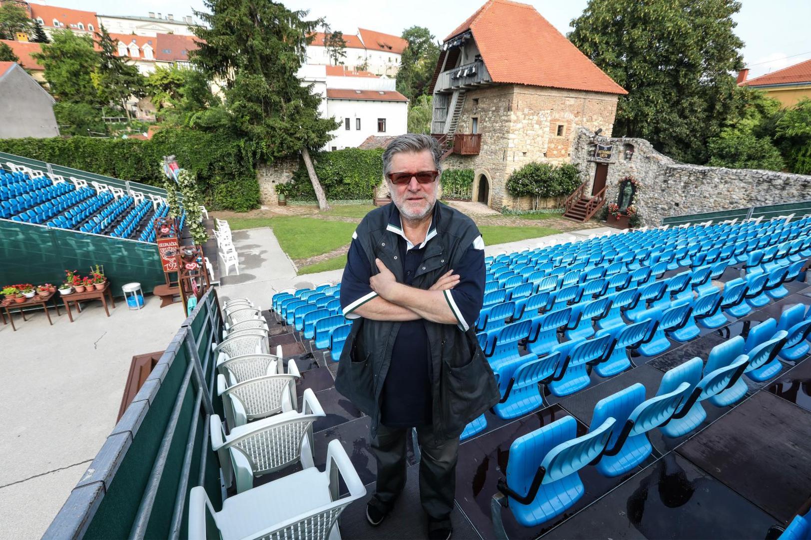 23.07.2020., Zagreb - Zlatko Vitez, glumac, reziser, osnivac i ravnatelj kazalisne druzine Histrioni. 
Photo: Robert Anic/PIXSELL