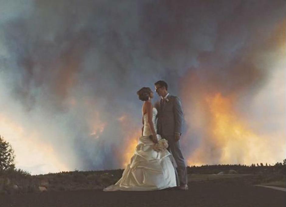 Požar umalo prekinuo vjenčanje