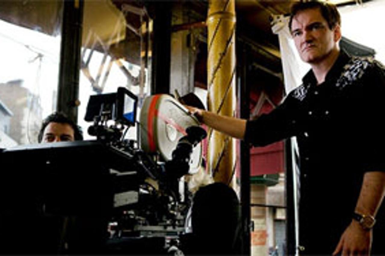 Tarantino na snimanju \'Basterdsa\'