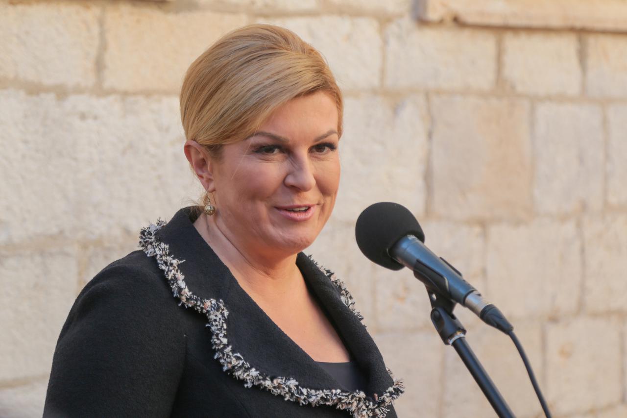 Predsjednica Kolinda Grabar-Kitarović otvorila privremeni ured u Dubrovniku