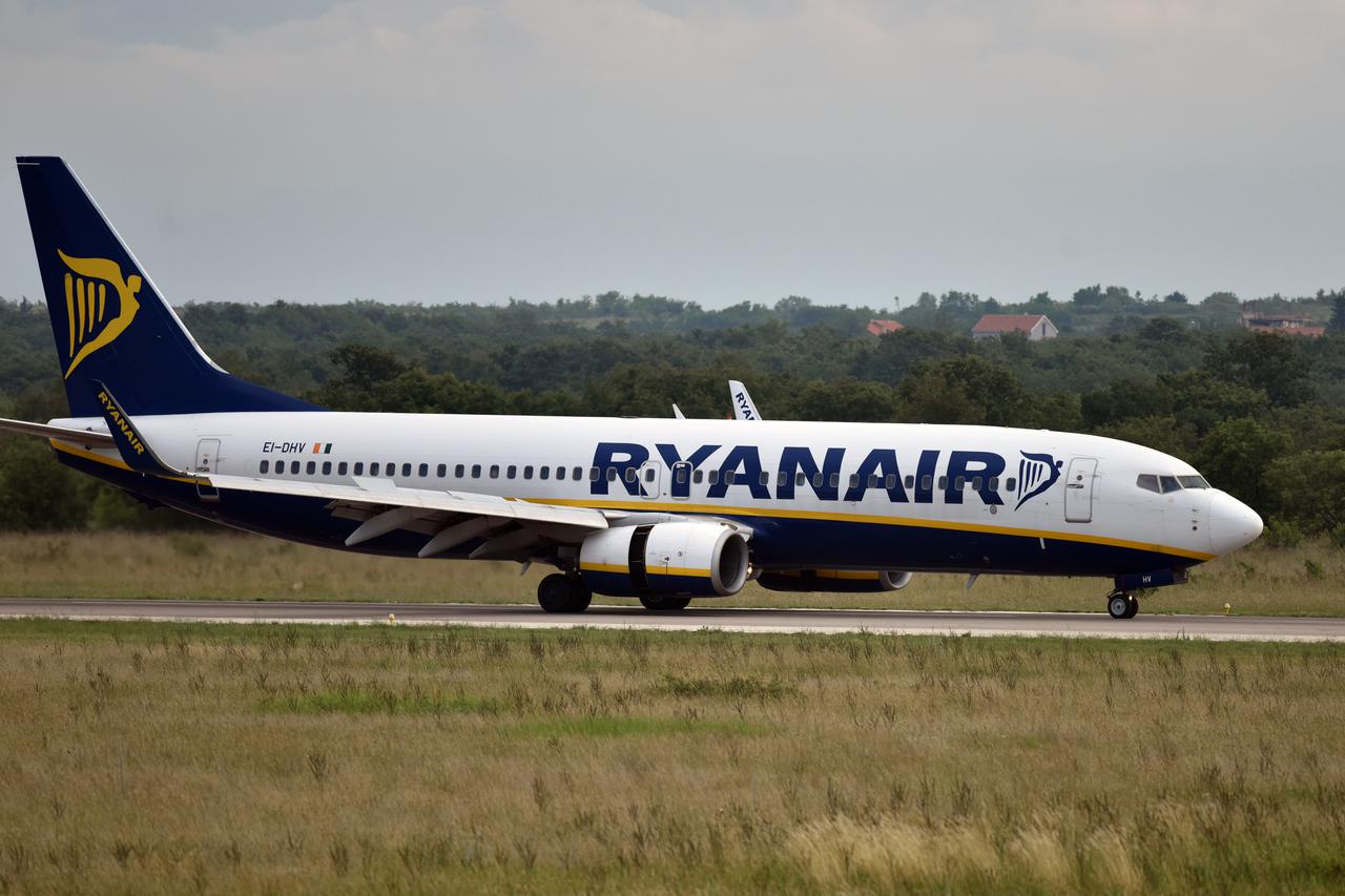 Zrakoplov aviokompanije Ryanair