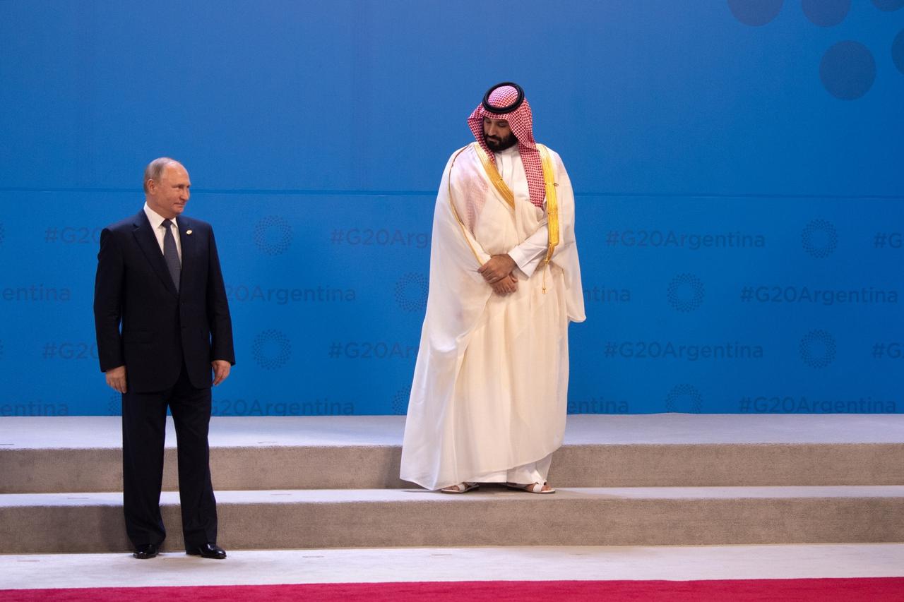 Muhamed bin Salman i Vladimir Putin
