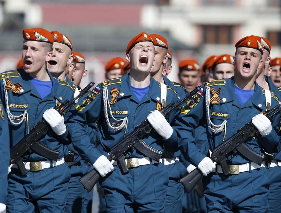vojni marš,Dan pobjede,Rusija
