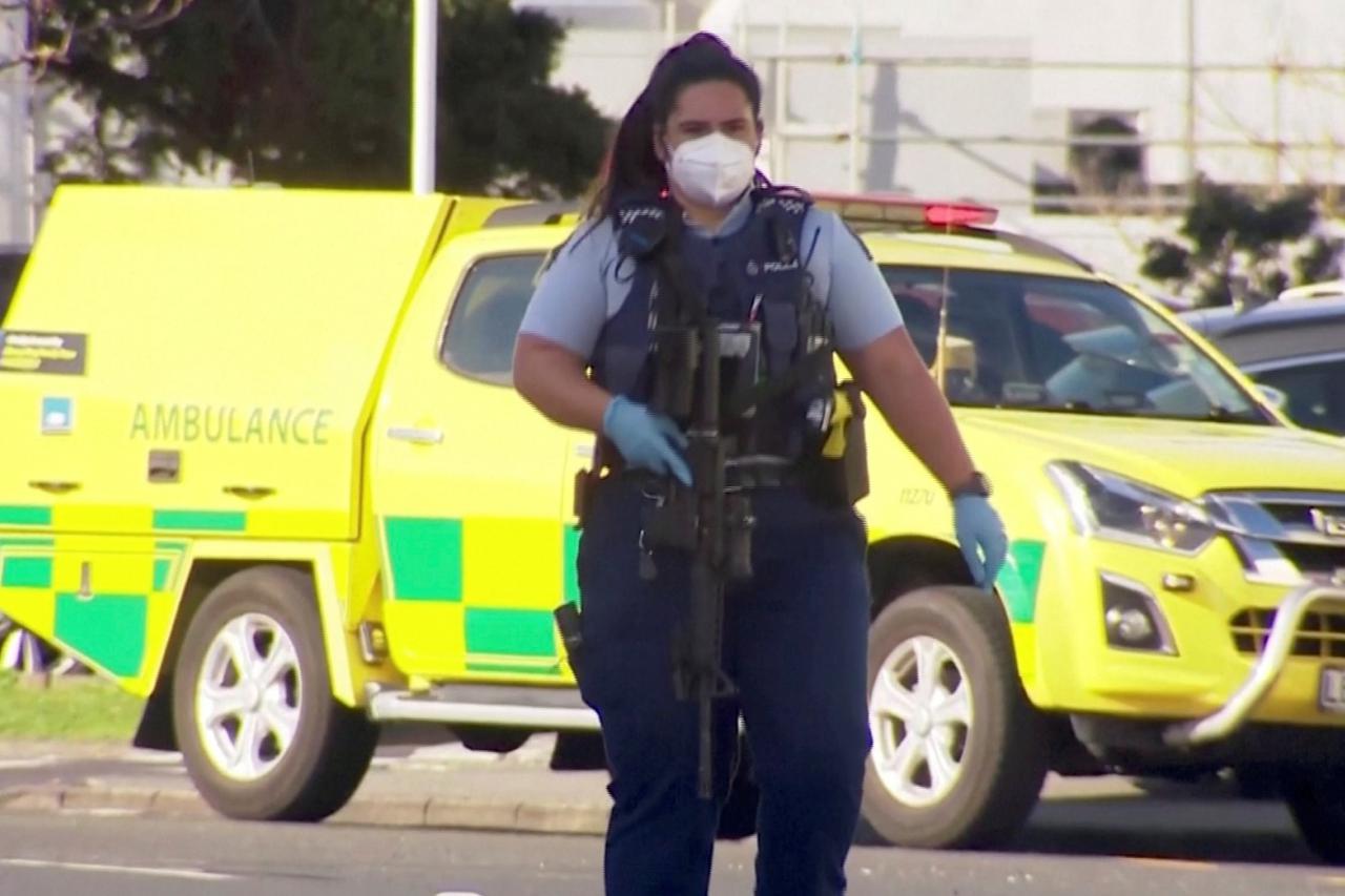 New Zealand 'extremist' shot dead after stabbing six