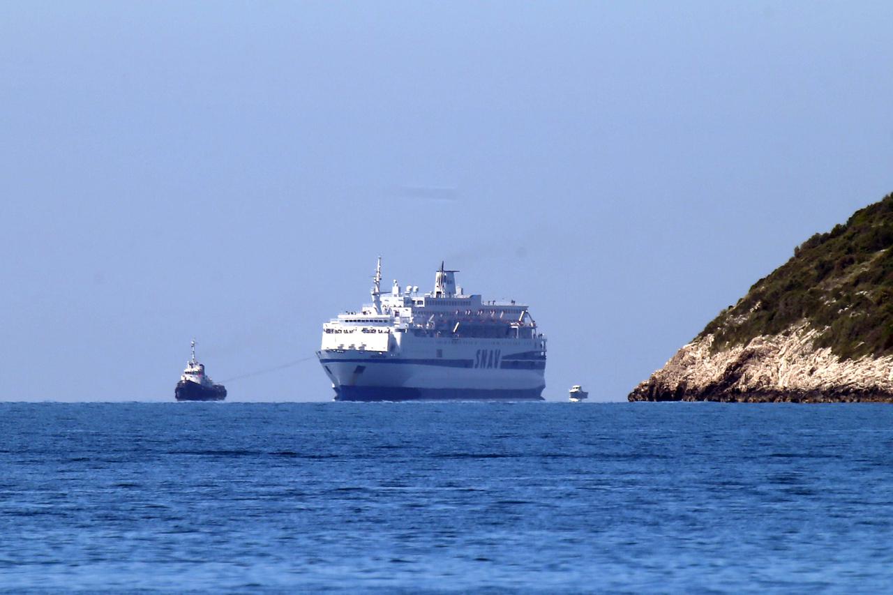 Putnički brod Aurelia, talijanske brodske kompanije SNAV sve je bliže Splitu