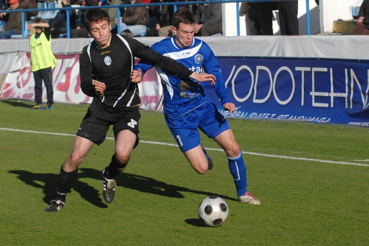 '19.03.2011., Zadar - Nogometna utakmica 22. kola Prve HNL izmedju NK Zadar i NK Lokomotiva. Photo: Dino Stanin/PIXSELL'