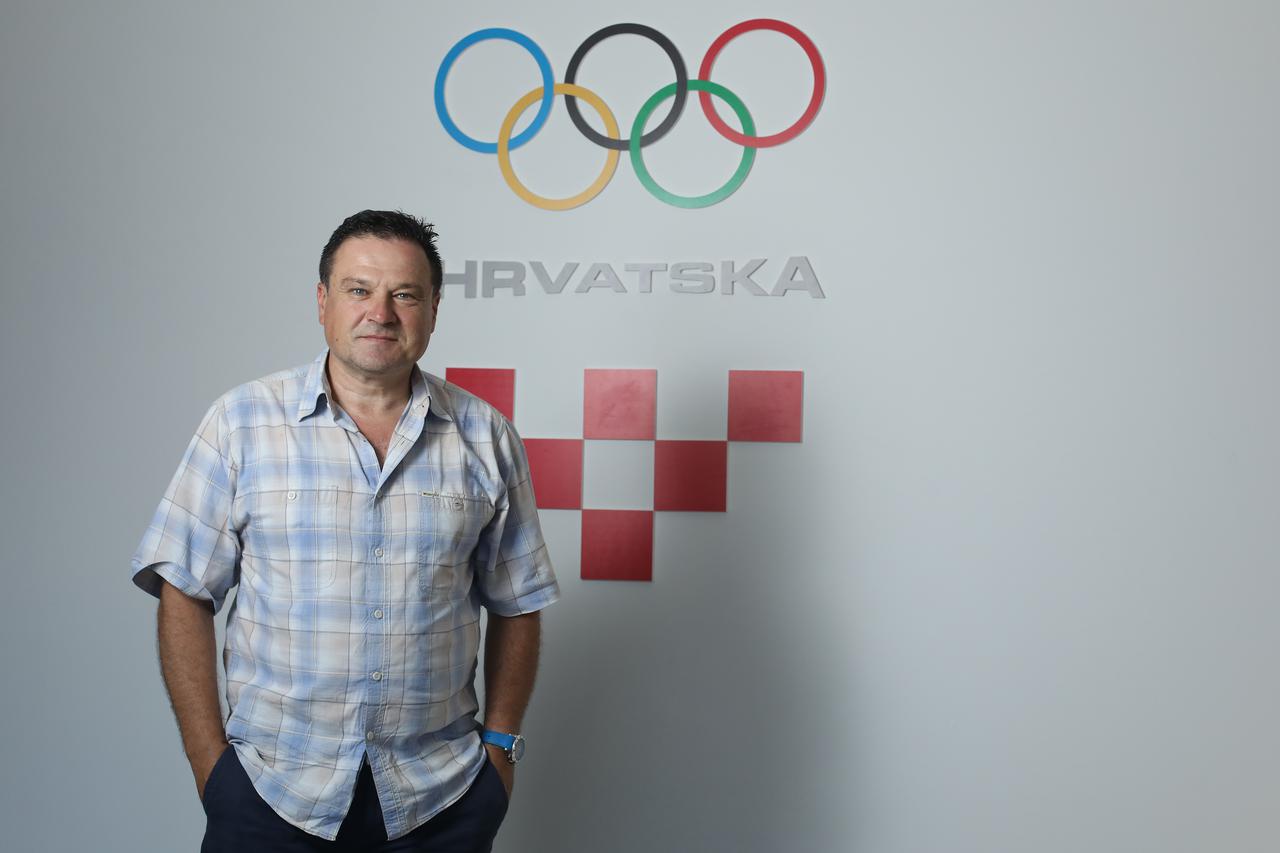 Zagreb: Damir Šegota, šef misije Hrvatskog olimpijskog odbora u Tokiju