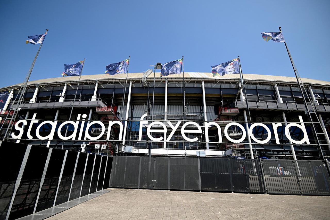 Rotterdam: Stadion Feijenoord "De Kuip" na kojem Hrvatska protiv Nizozemske igra polufinalnu utakmicu Lige nacija
