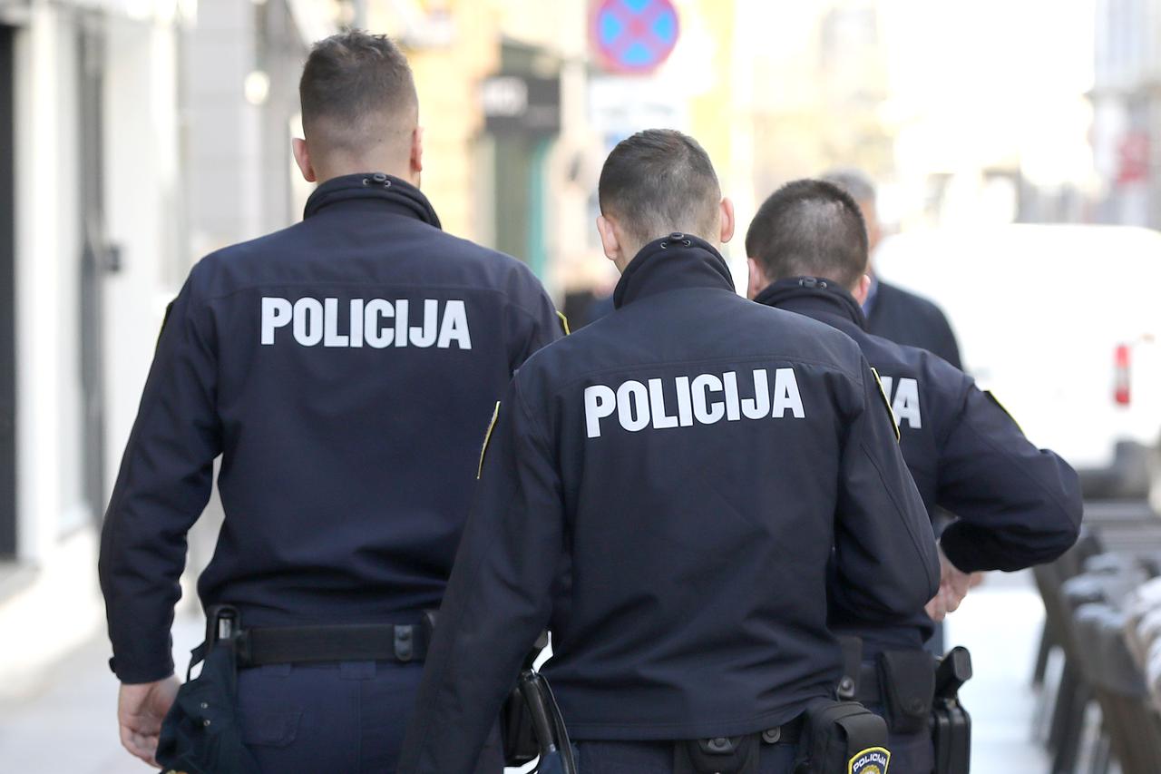 Zagreb: Policajci u ophodnji