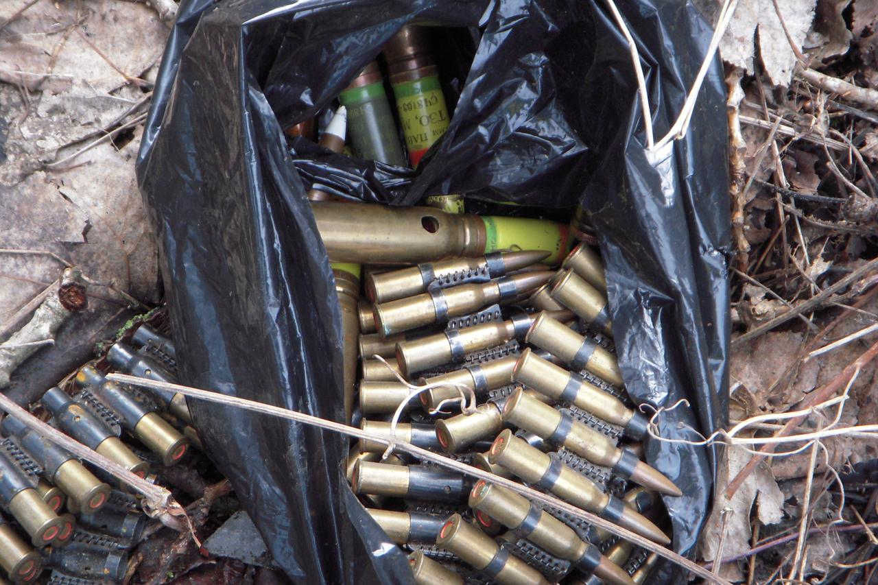 Pronađena je velika količina streljiva u Varaždinskoj županiji