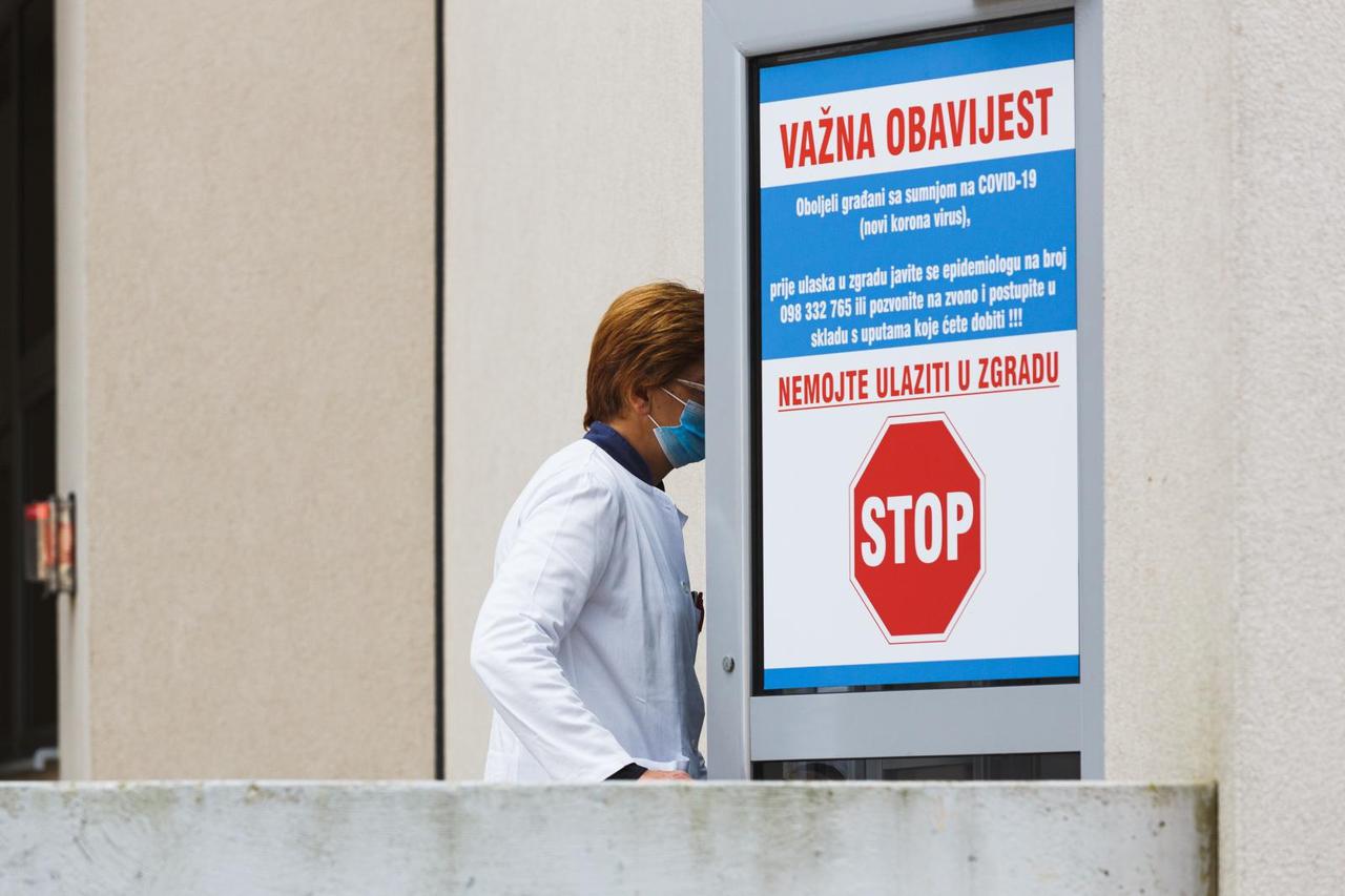 Zadar: Testiranje na Covid-19 u Općoj bolnici