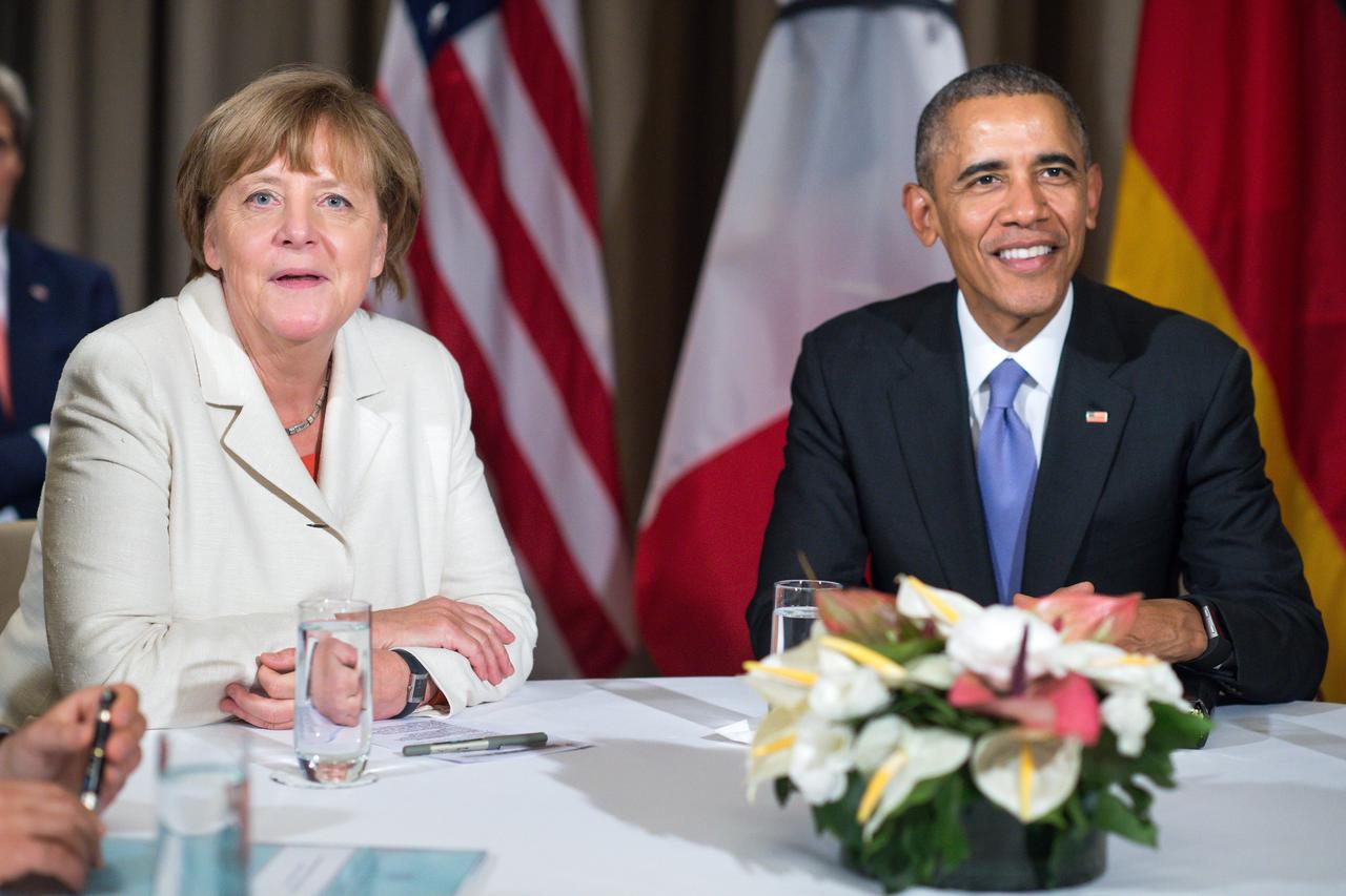 Merkel i Obama