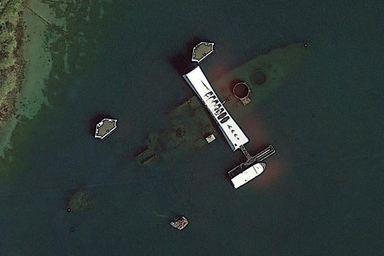 Zanimljive snimke s Google Eartha