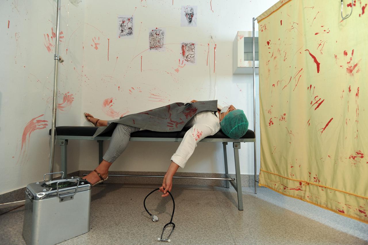 08.07.2015., Zagreb - Fransiza Room Escape ima novu sobu za igru na temu zombija koju vodi Renata Matosin. Photo: Nina Djurdjevic/PIXSELL