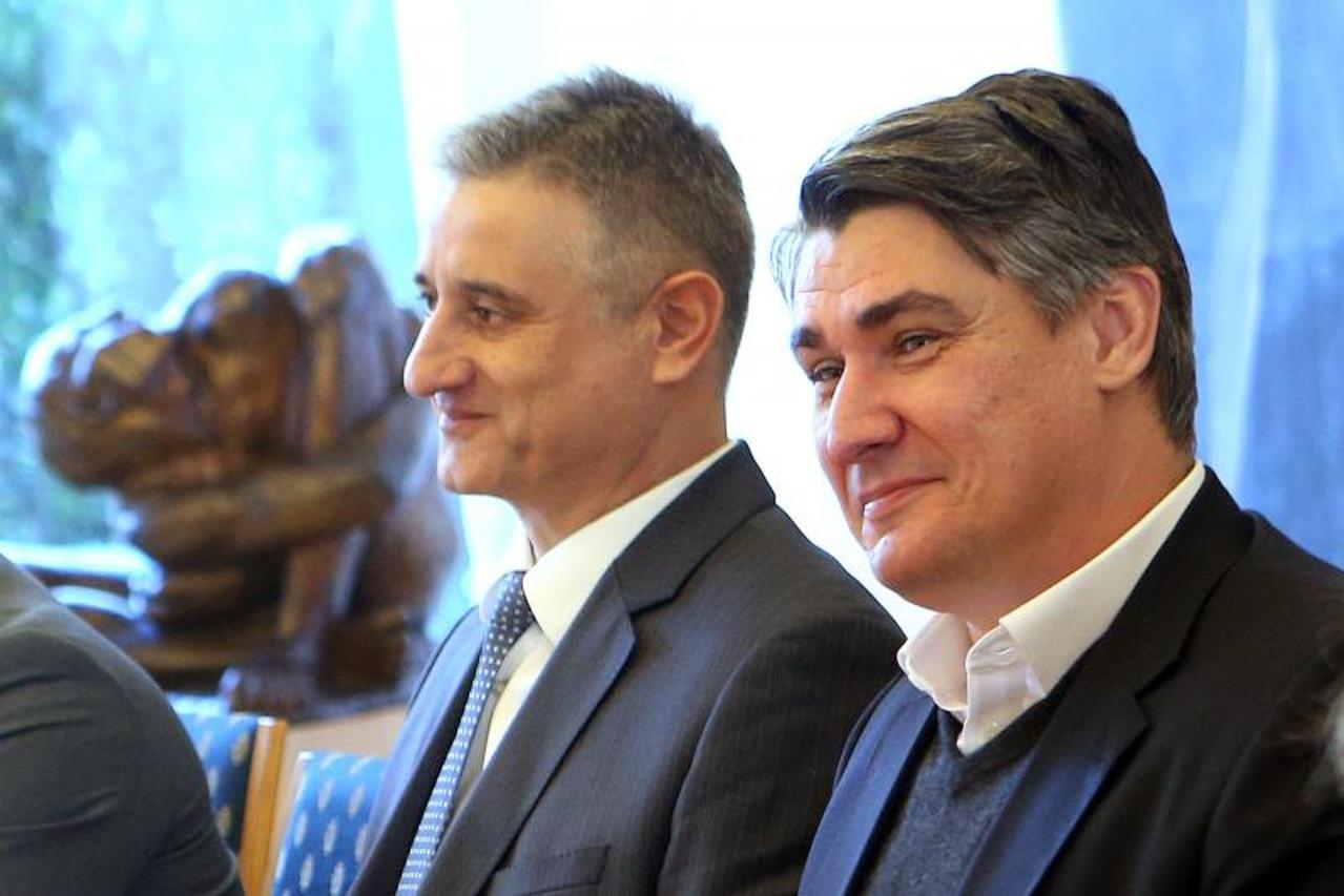 Zoran Milanović i Tomislav Karamarko