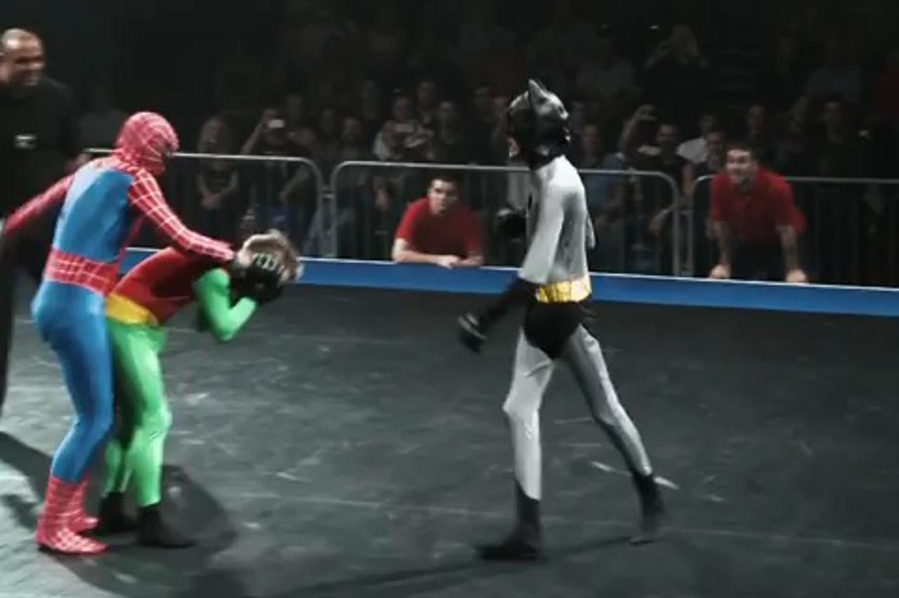 Batman i Robin protiv Spidermana