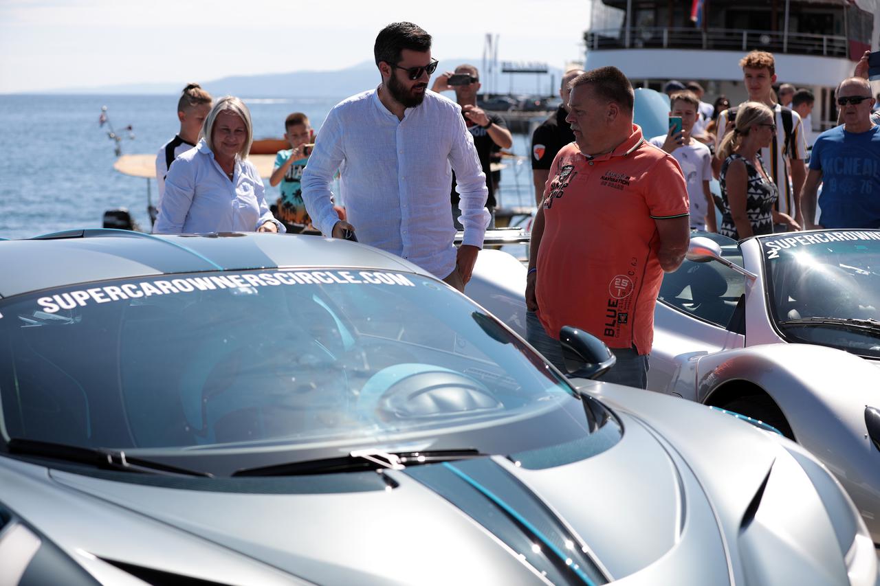 Milijuna eura vrijedni luksuzni auti izazvali golemu pažnju u Opatiji