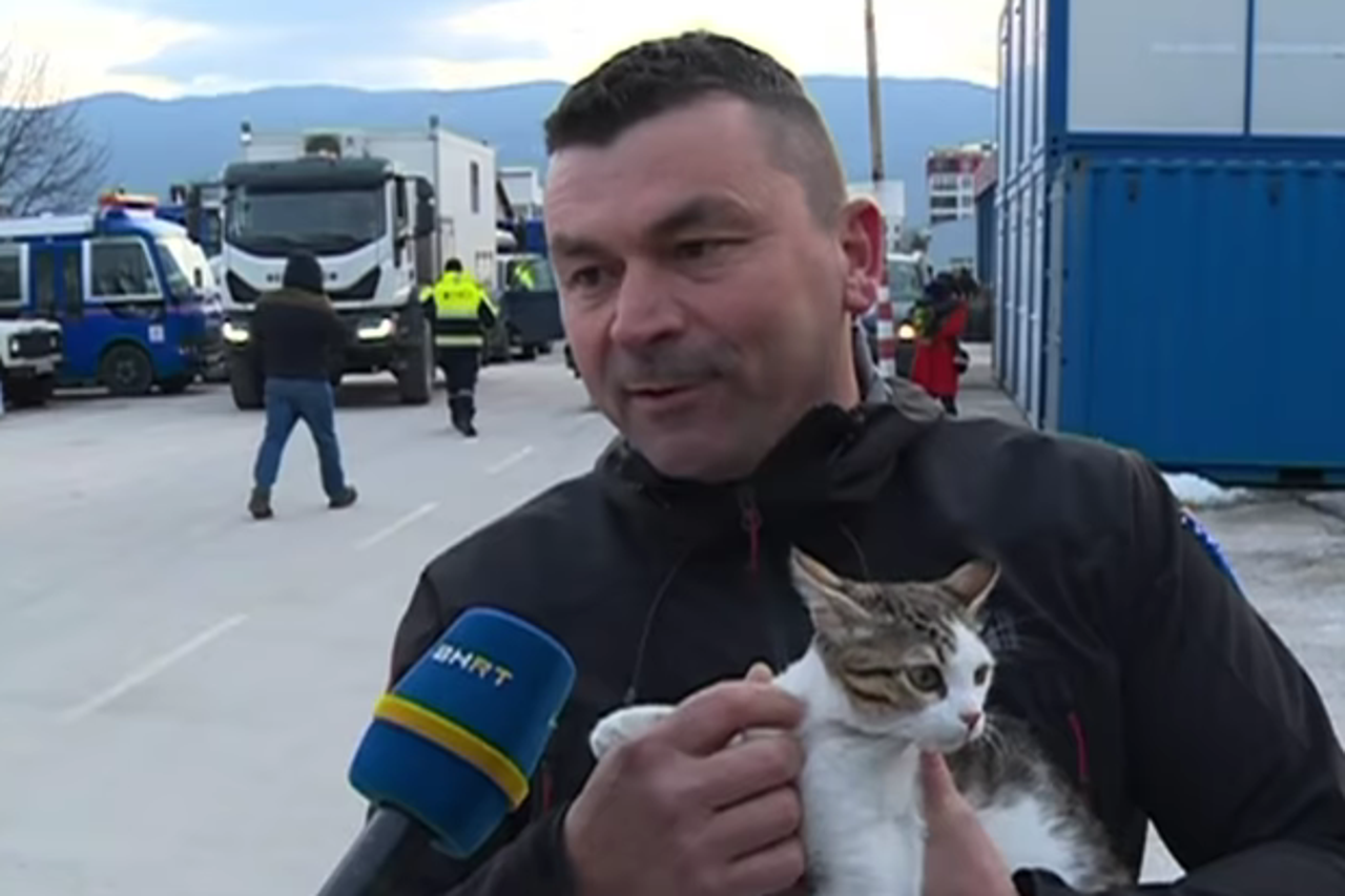 Mačka spašena u Turskoj