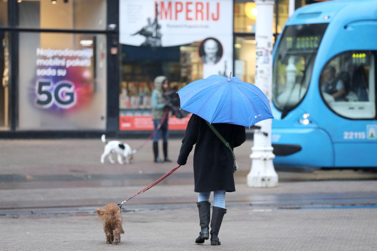 Zagreb: Kiša i niže temperature u glavnom gradu