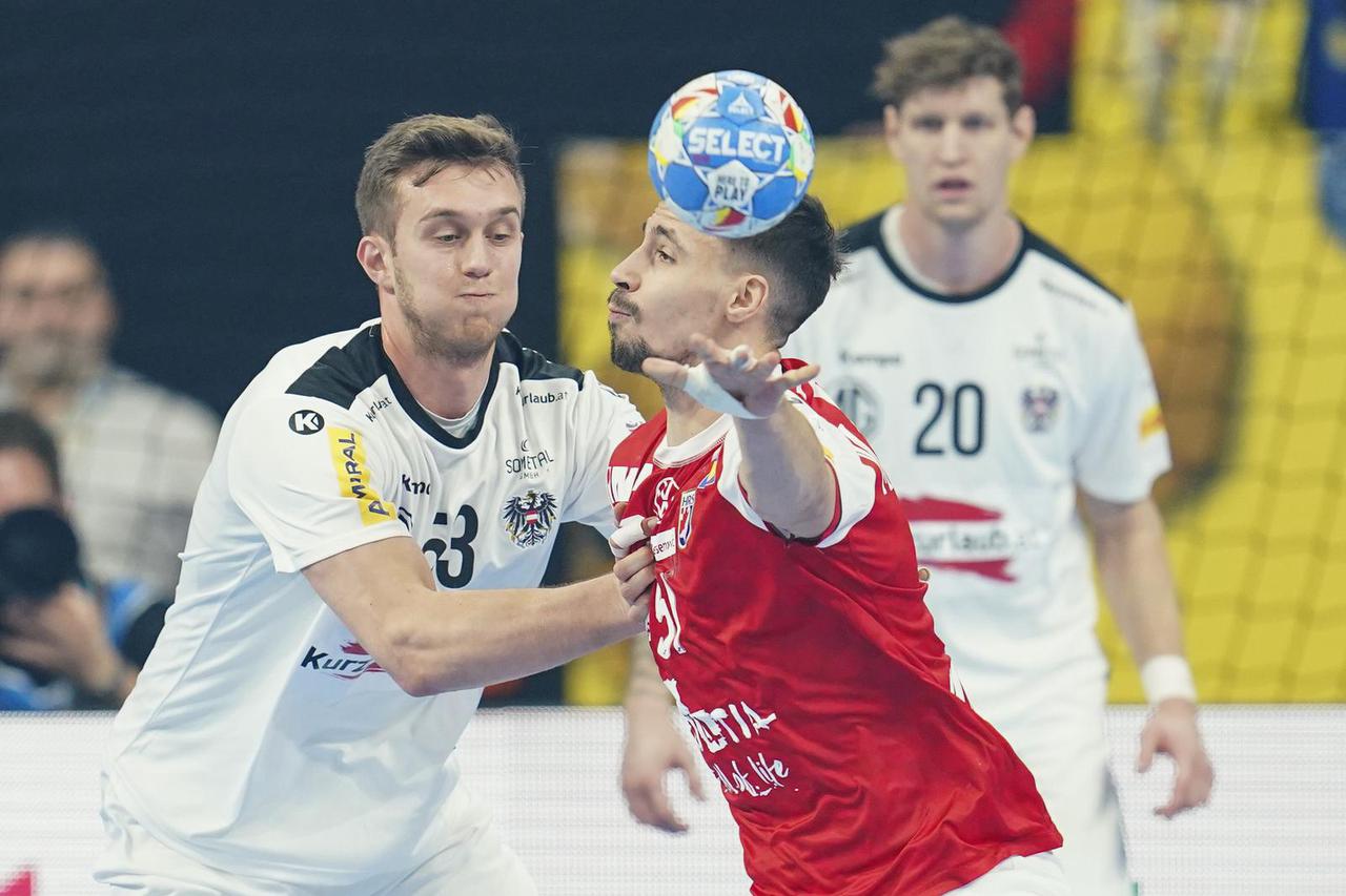 Mannheim: Hrvatska protiv Austrije na Europskom rukometnom prvenstvu