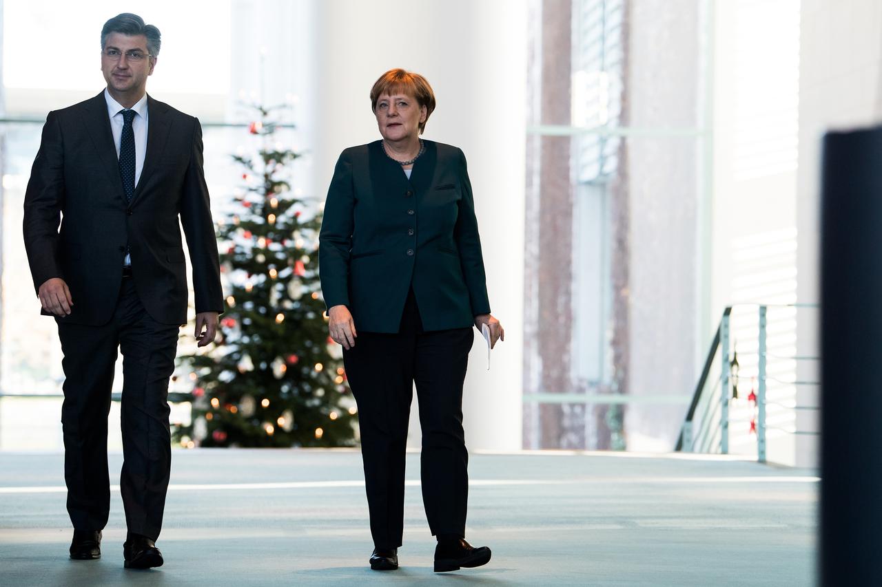Donald Trump, Donald Tusk i Angela Merkel