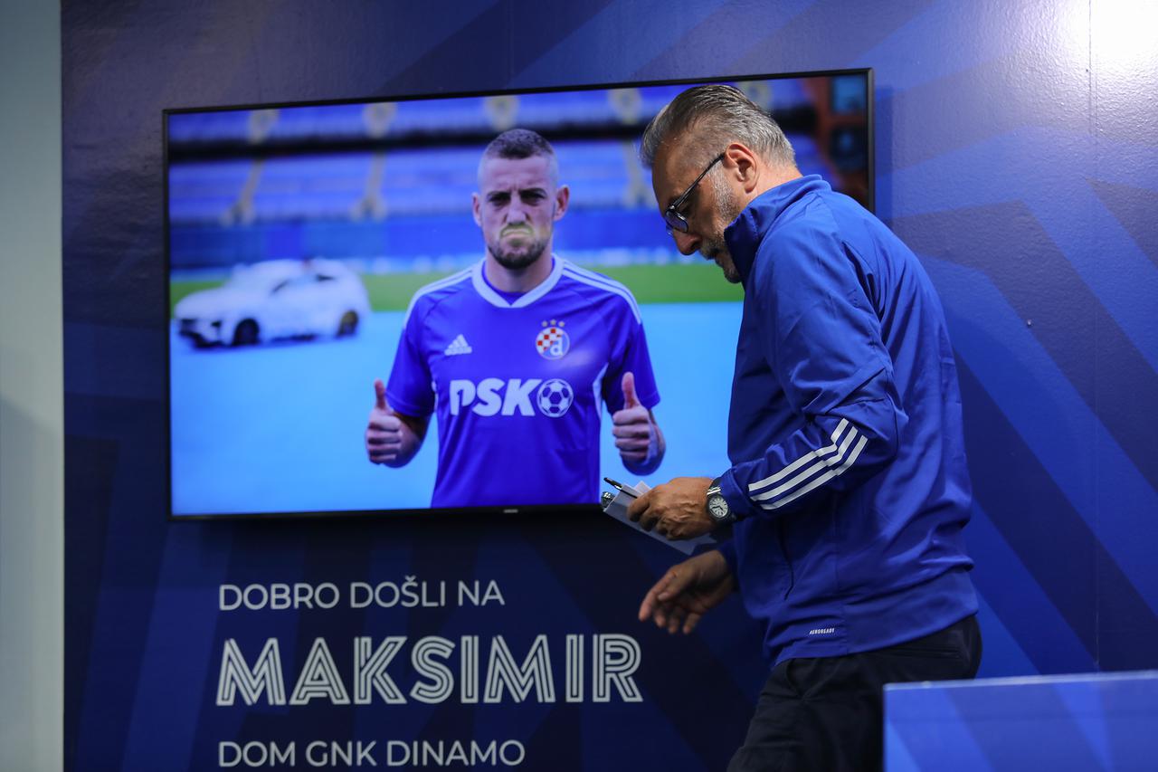 Zagreb: Ante Čačić održao konferenciju za medije uoči utakmice  Dinamo - Škupi 